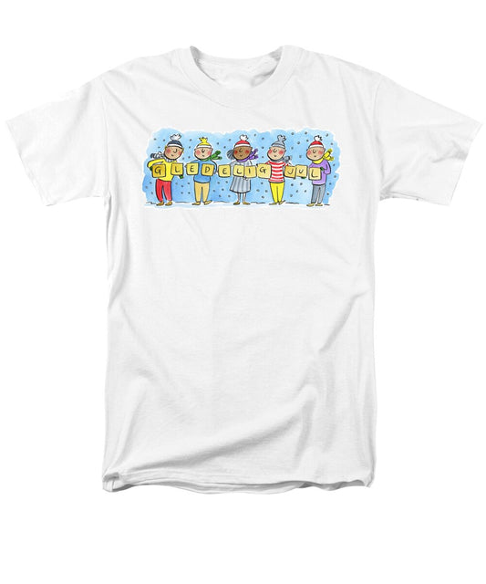 Gledelig Jul - Men's T-Shirt  (Regular Fit)