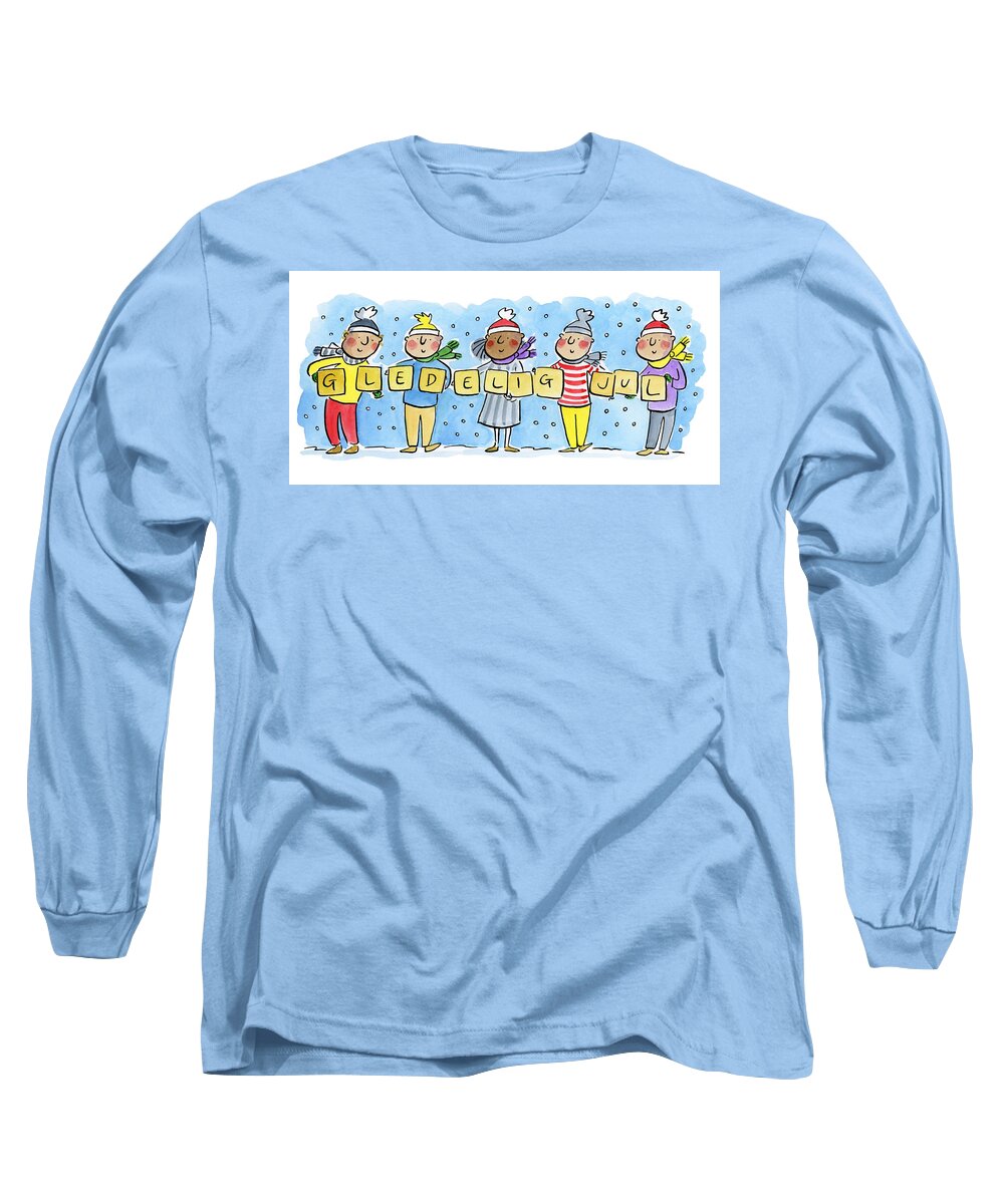 Gledelig Jul - Long Sleeve T-Shirt