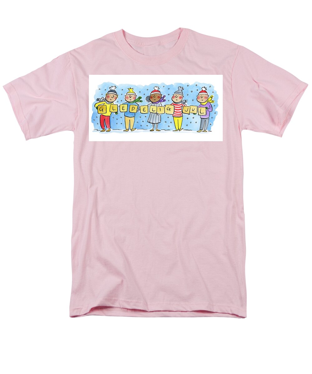 Gledelig Jul - Men's T-Shirt  (Regular Fit)