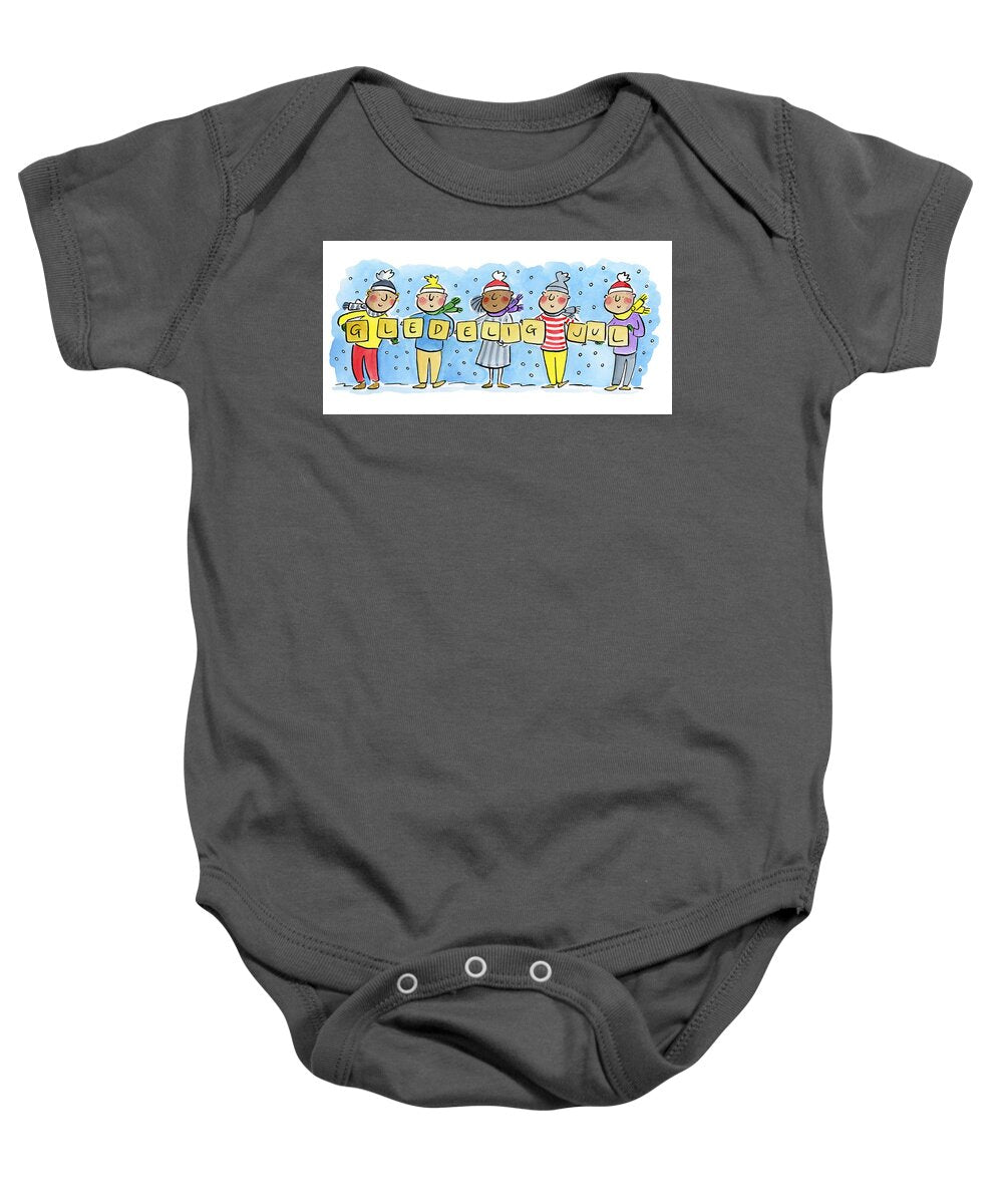 Gledelig Jul - Baby Onesie