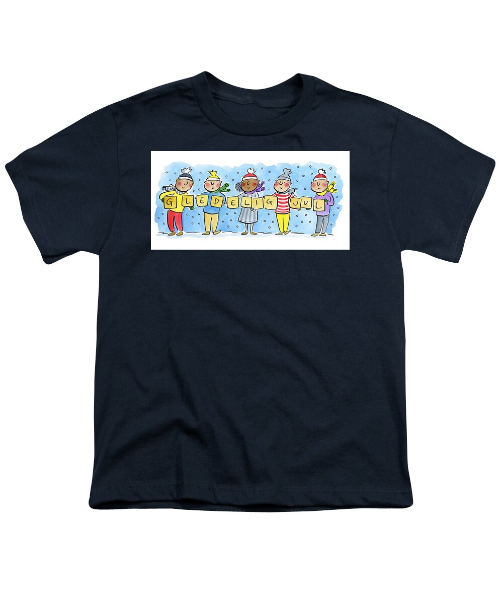 Gledelig Jul - Youth T-Shirt