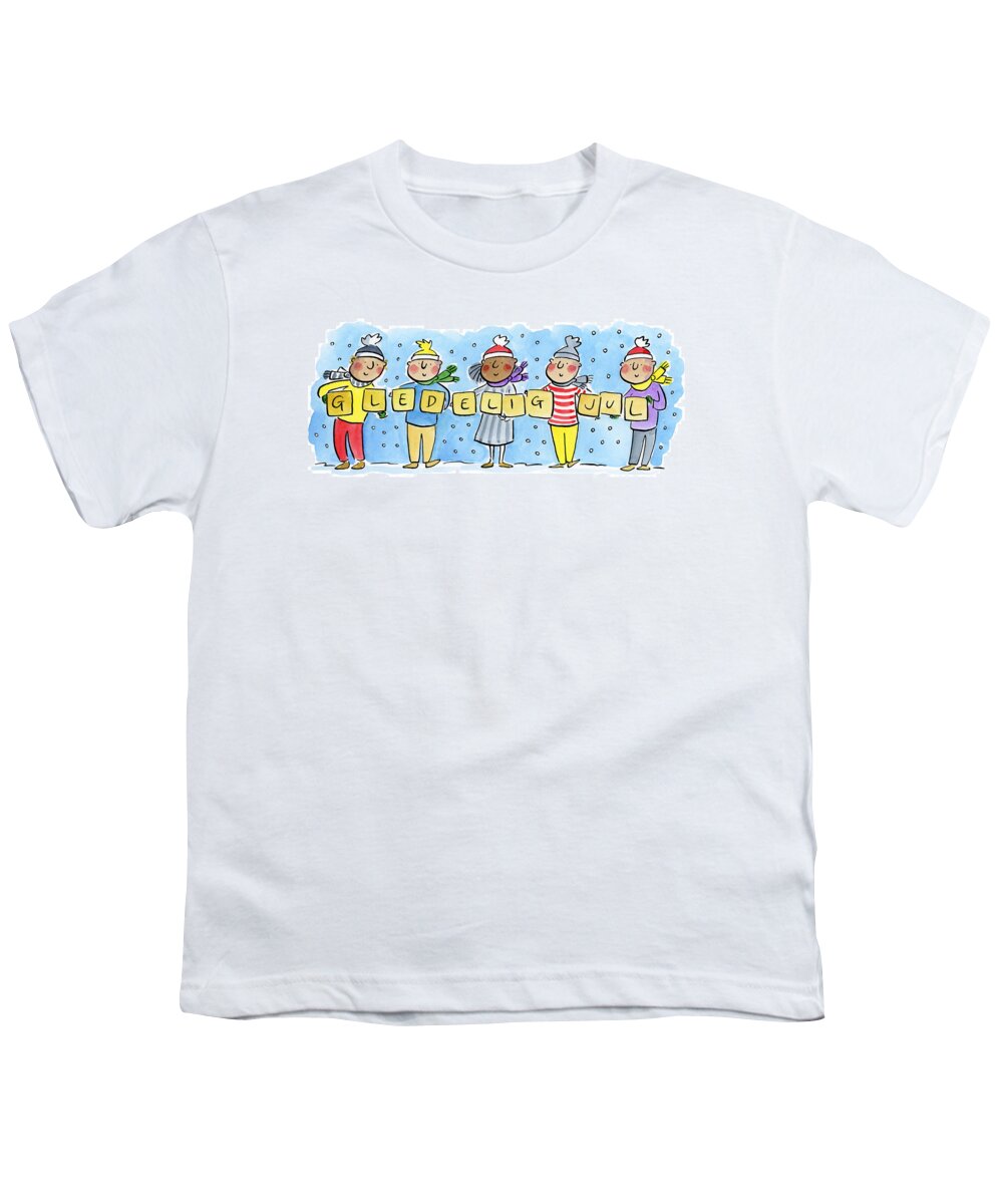 Gledelig Jul - Youth T-Shirt