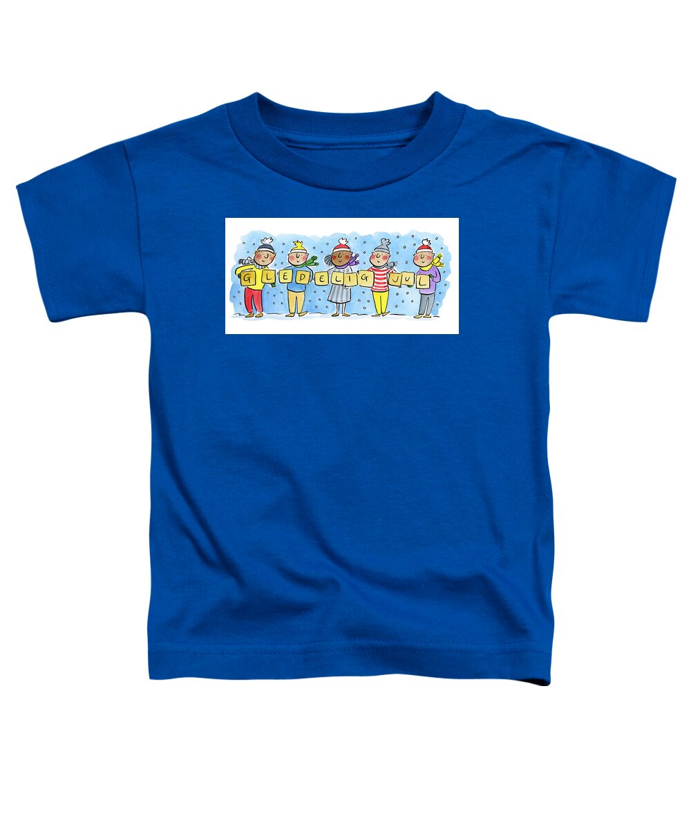 Gledelig Jul - Toddler T-Shirt
