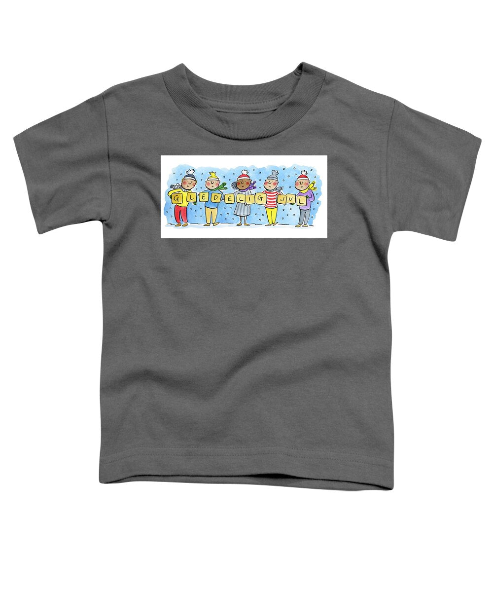 Gledelig Jul - Toddler T-Shirt