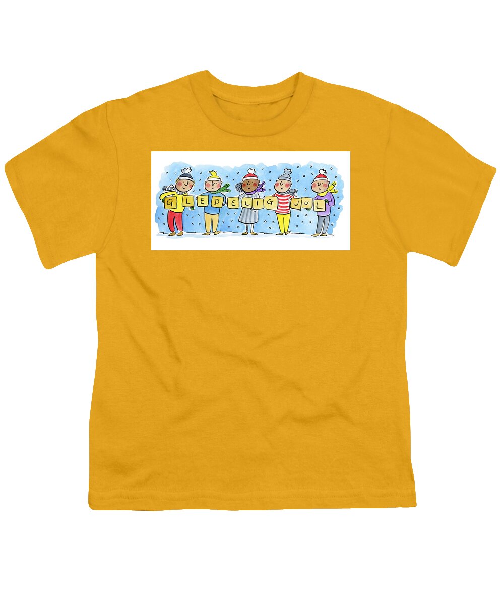 Gledelig Jul - Youth T-Shirt
