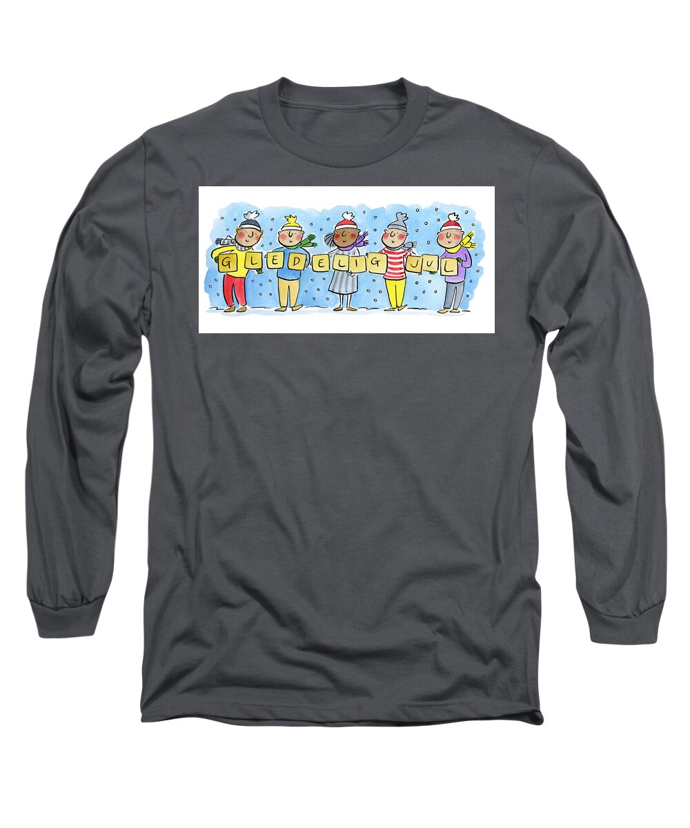 Gledelig Jul - Long Sleeve T-Shirt