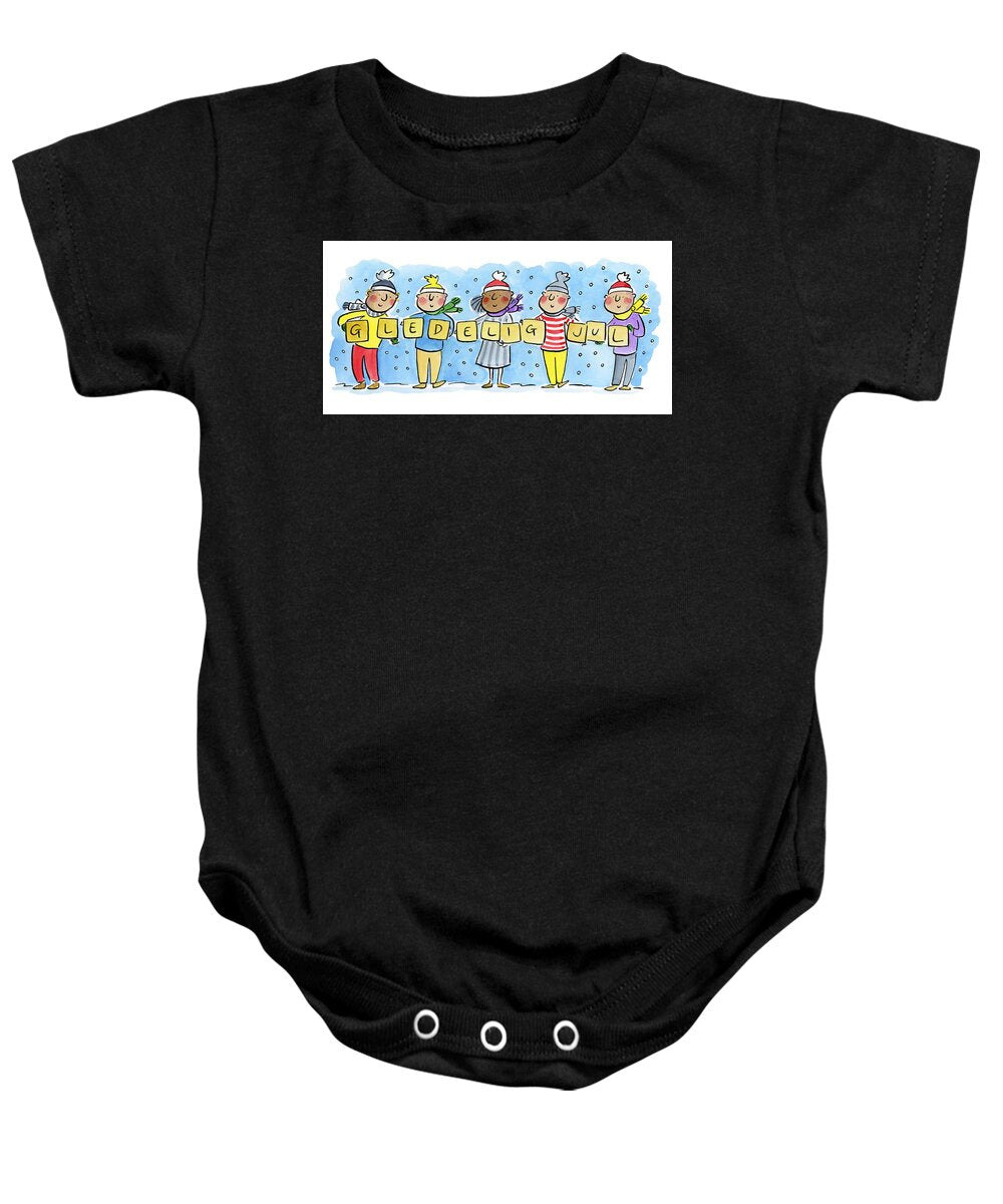 Gledelig Jul - Baby Onesie