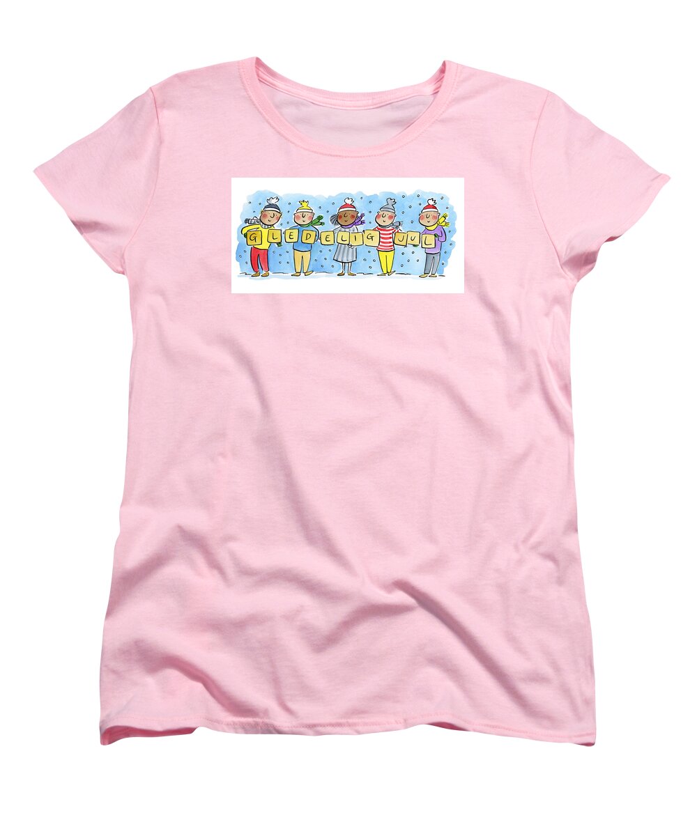 Gledelig Jul - Women's T-Shirt (Standard Fit)