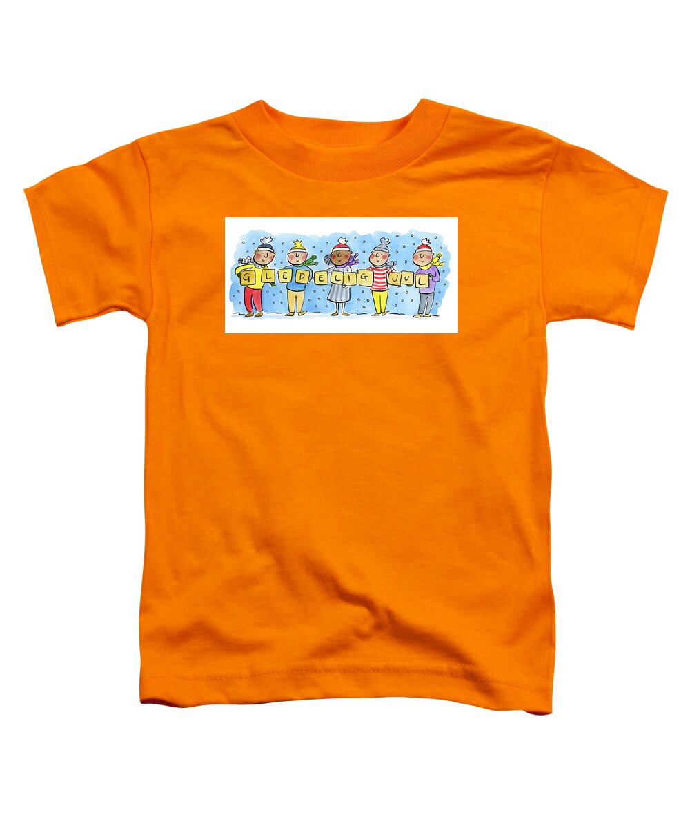 Gledelig Jul - Toddler T-Shirt