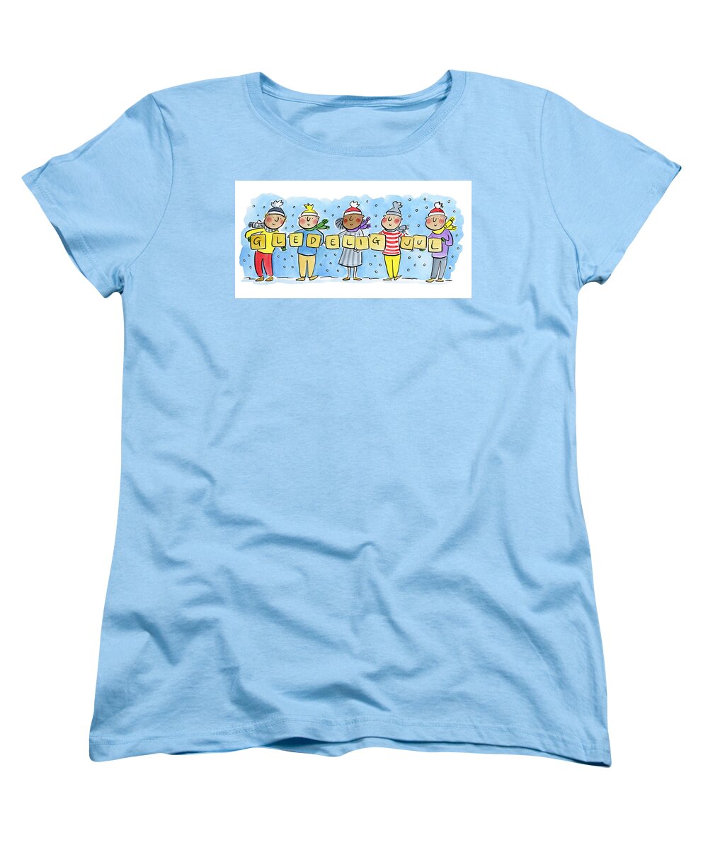 Gledelig Jul - Women's T-Shirt (Standard Fit)