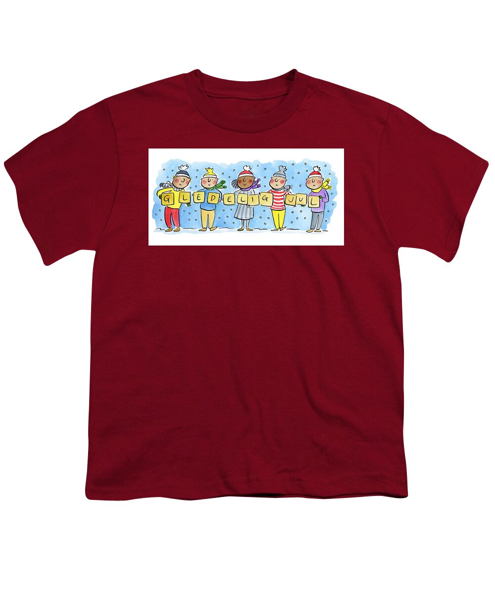 Gledelig Jul - Youth T-Shirt