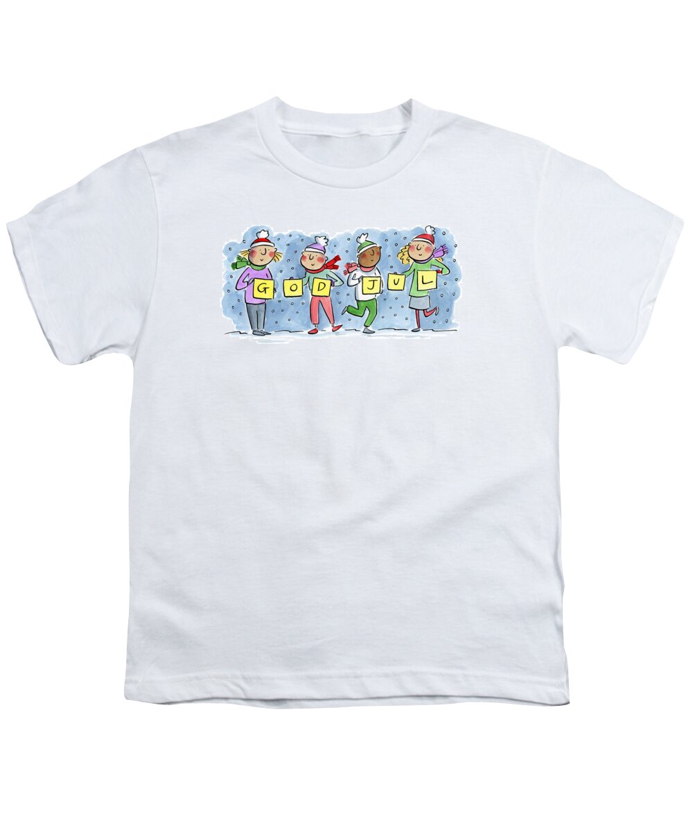 God Jul - Youth T-Shirt