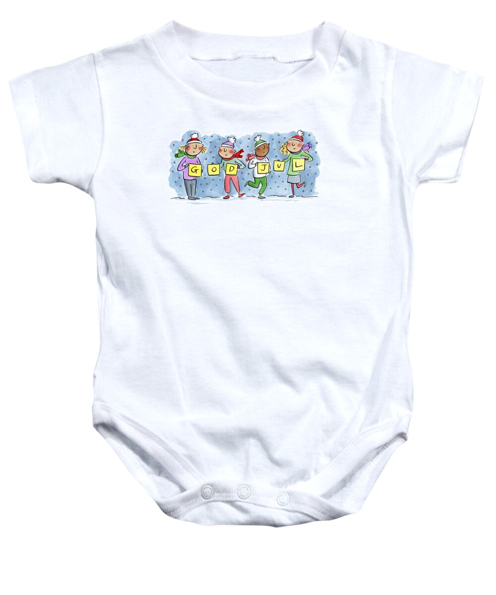 God Jul - Baby Onesie