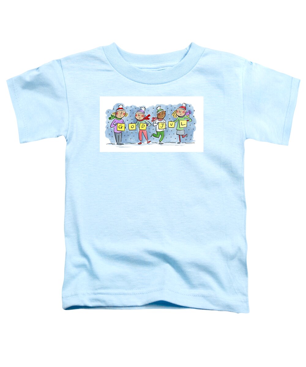 God Jul - Toddler T-Shirt
