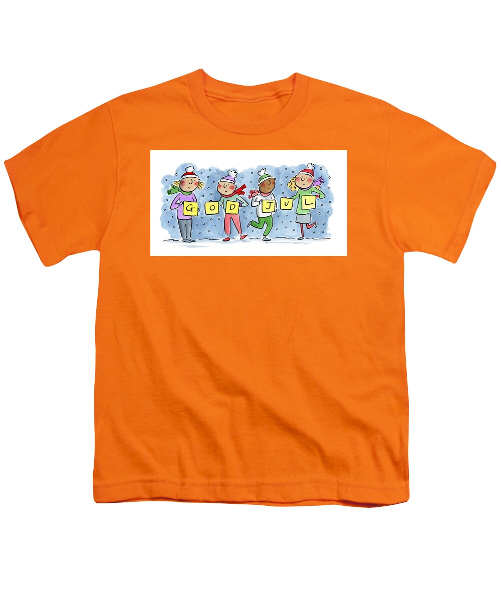 God Jul - Youth T-Shirt