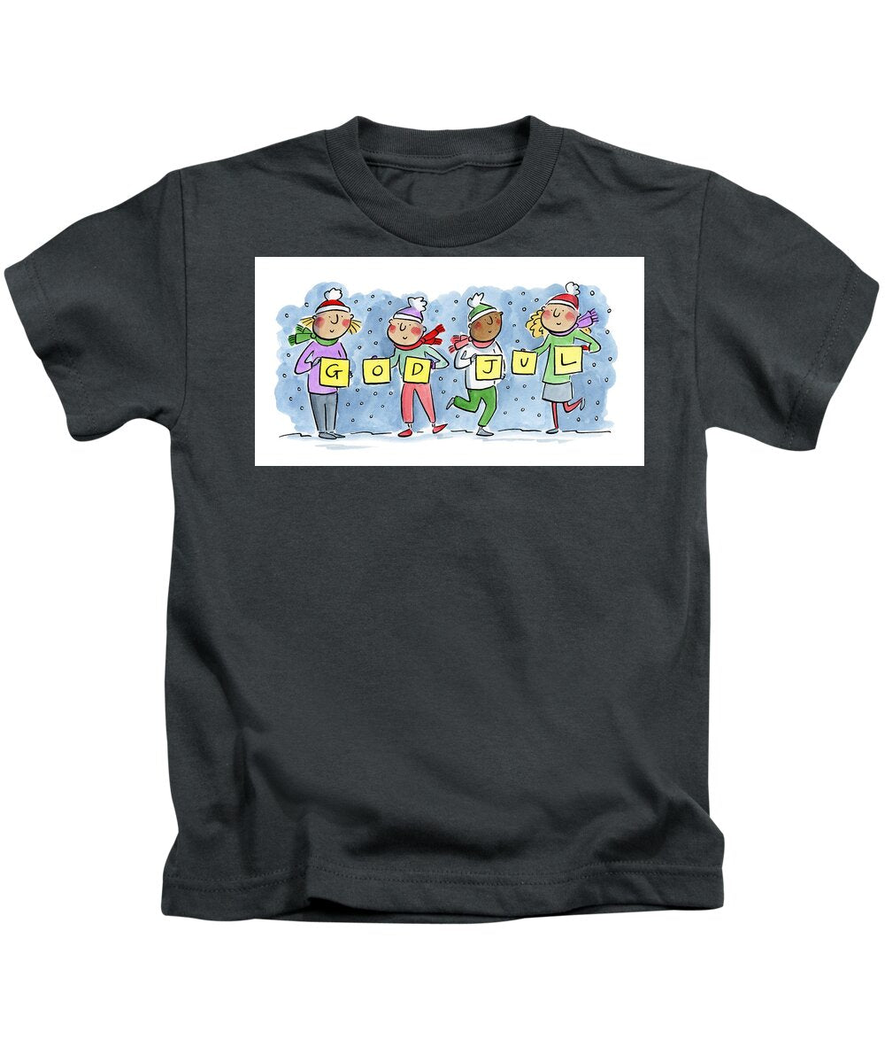 God Jul - Kids T-Shirt