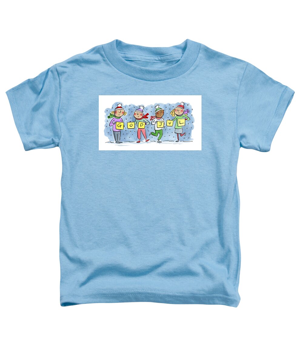 God Jul - Toddler T-Shirt