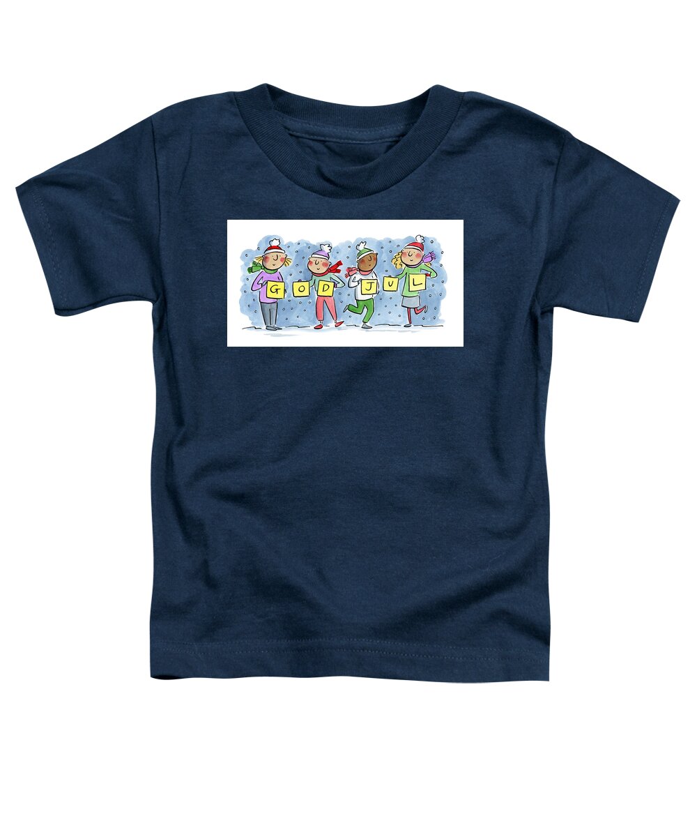 God Jul - Toddler T-Shirt
