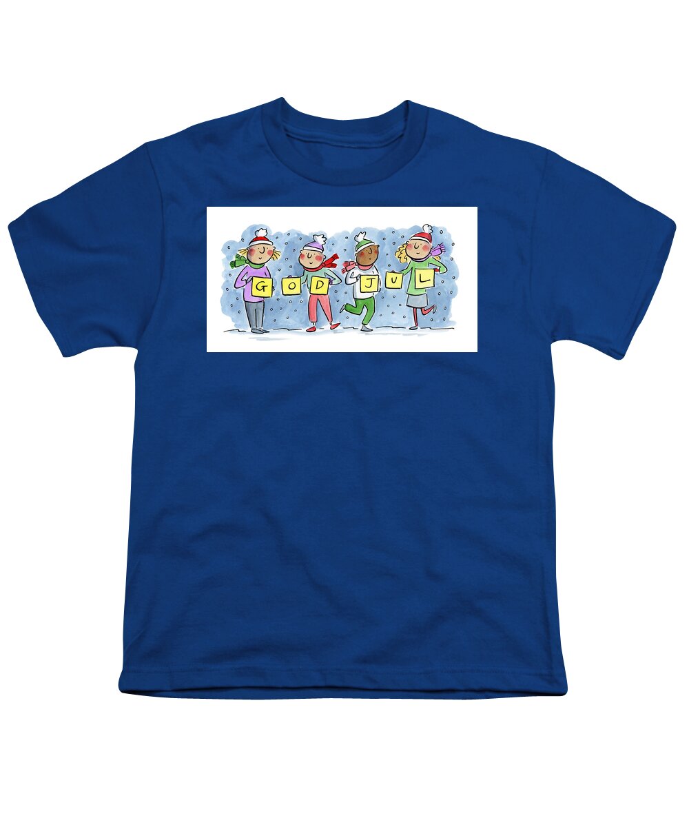 God Jul - Youth T-Shirt