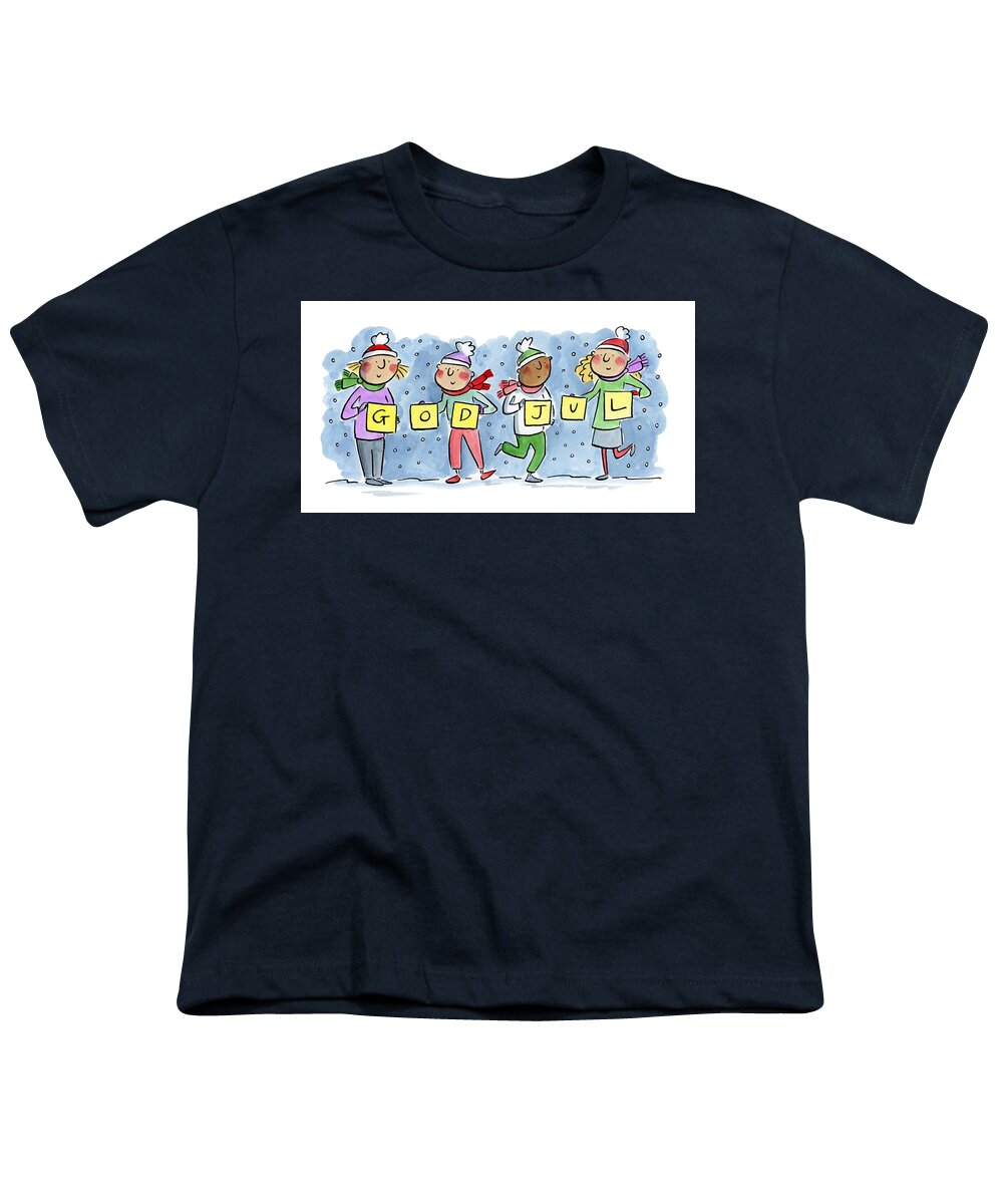 God Jul - Youth T-Shirt