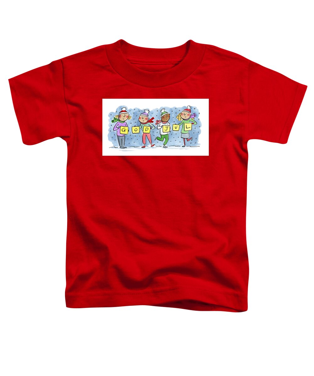 God Jul - Toddler T-Shirt