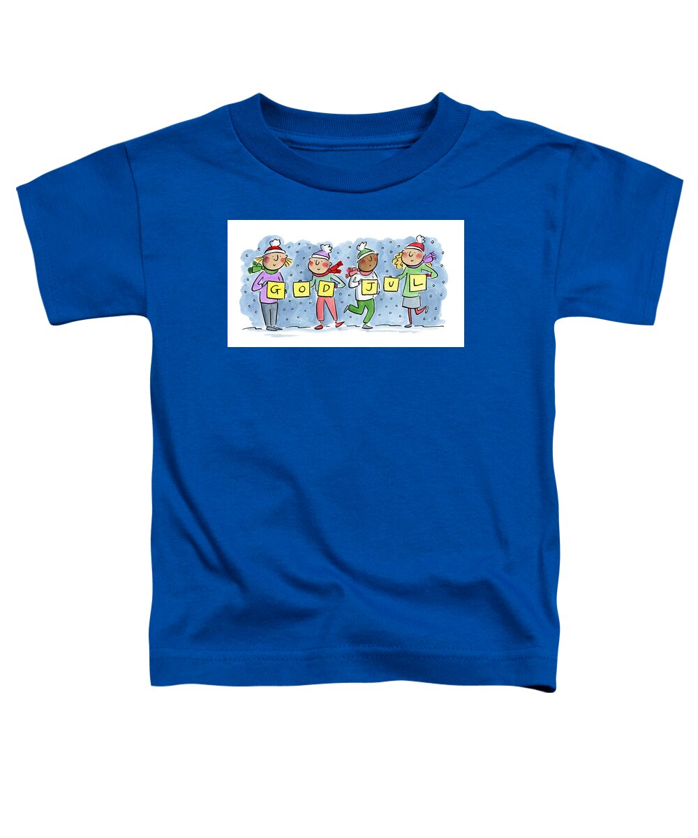 God Jul - Toddler T-Shirt