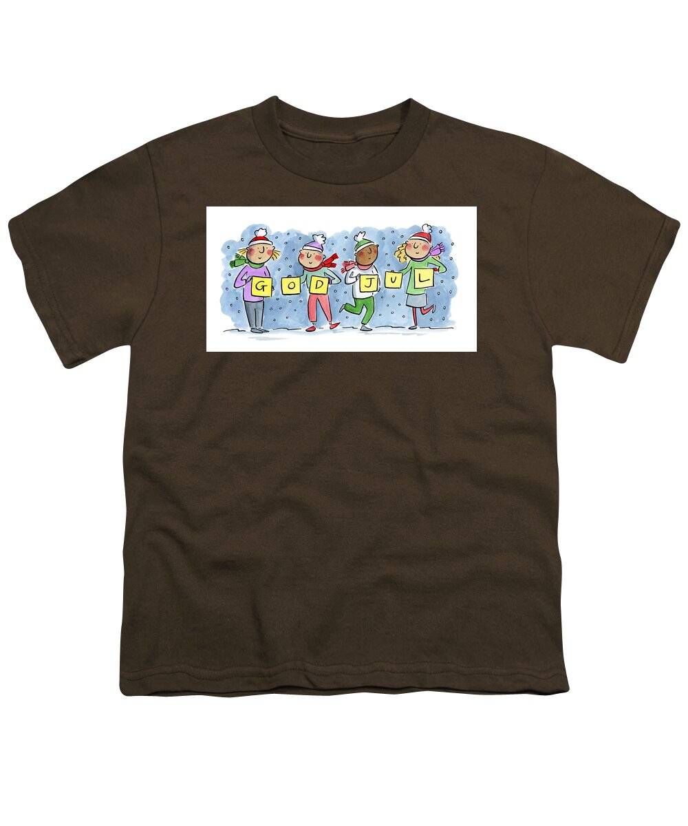 God Jul - Youth T-Shirt