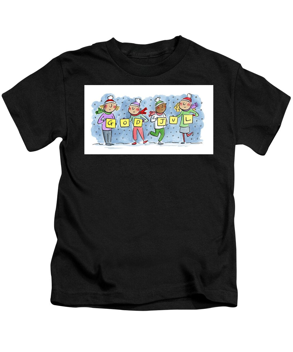 God Jul - Kids T-Shirt