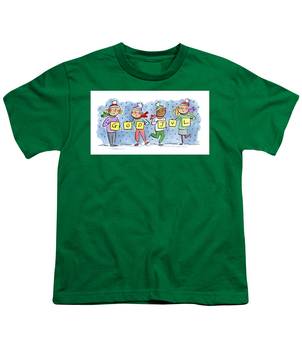 God Jul - Youth T-Shirt