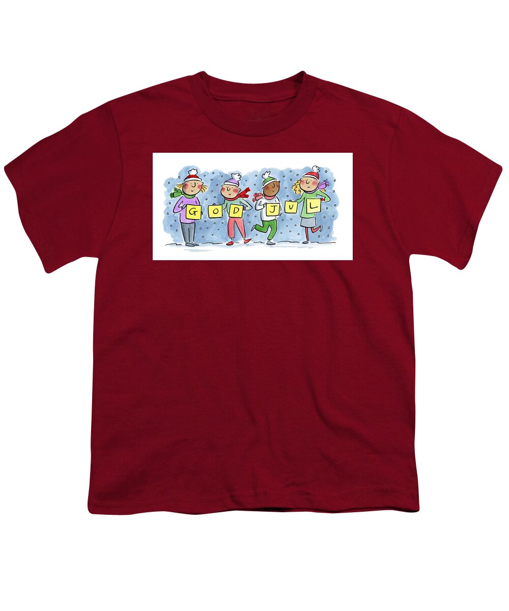 God Jul - Youth T-Shirt