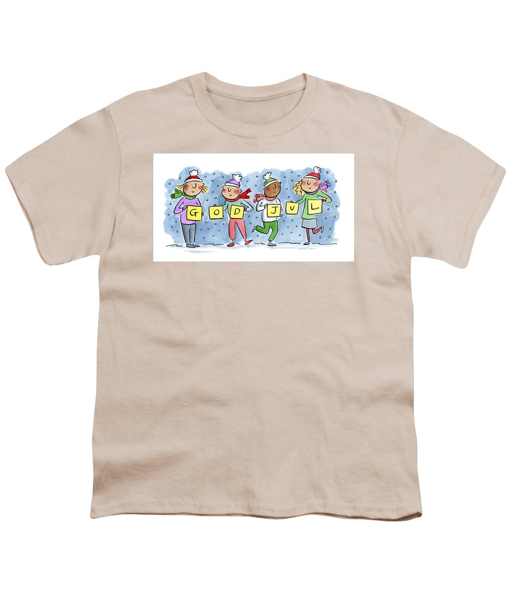 God Jul - Youth T-Shirt