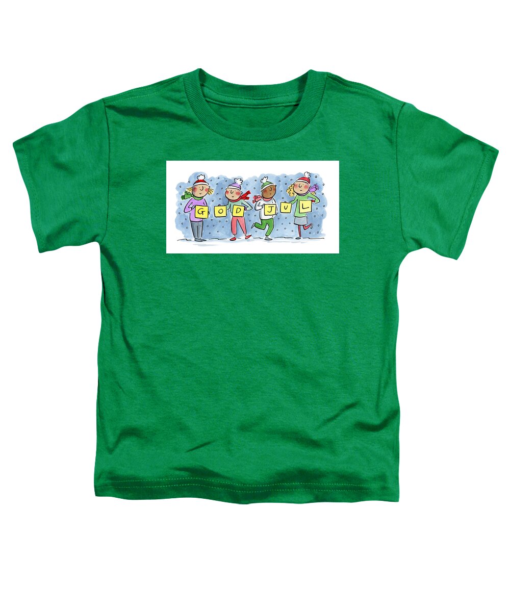 God Jul - Toddler T-Shirt