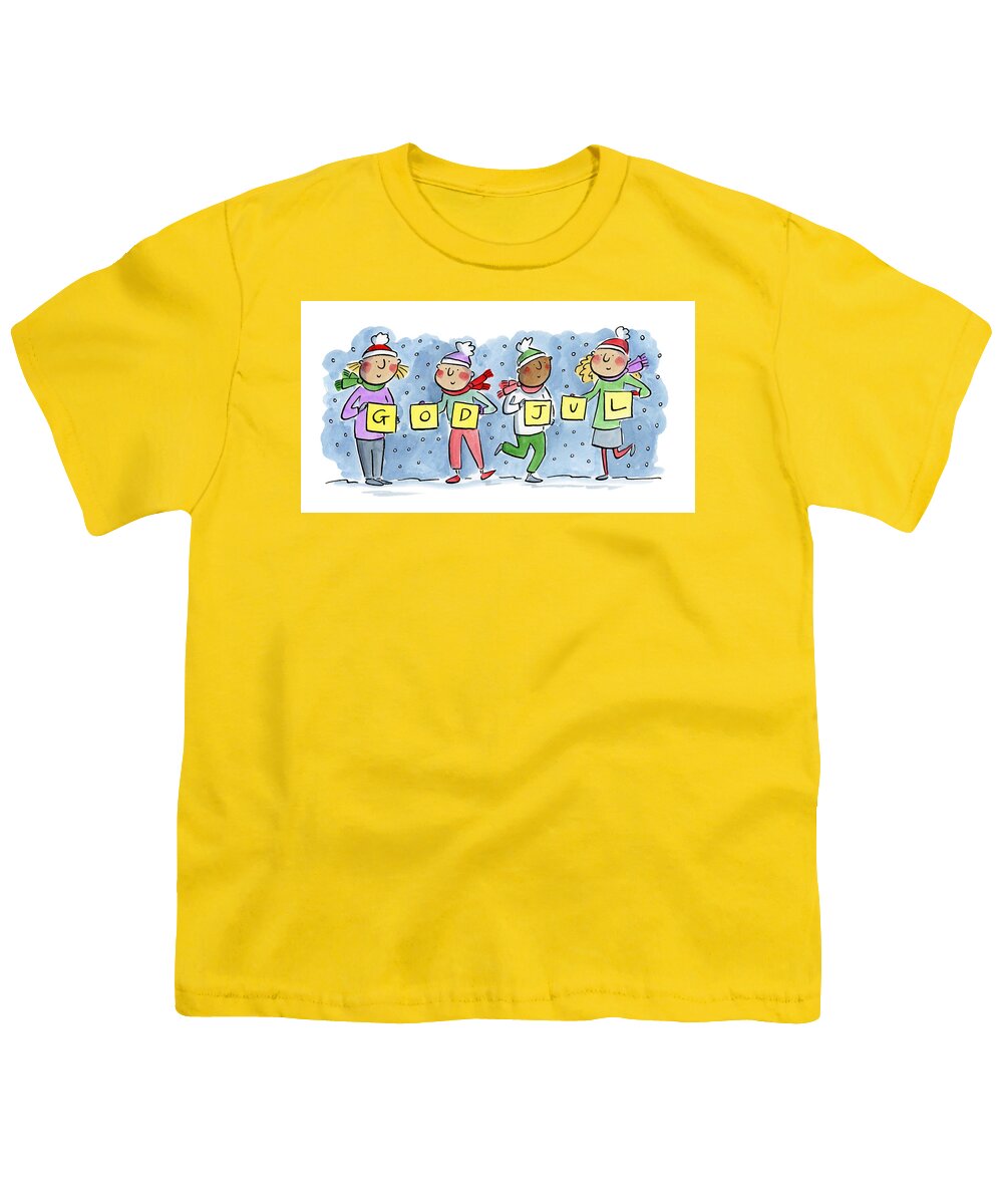God Jul - Youth T-Shirt