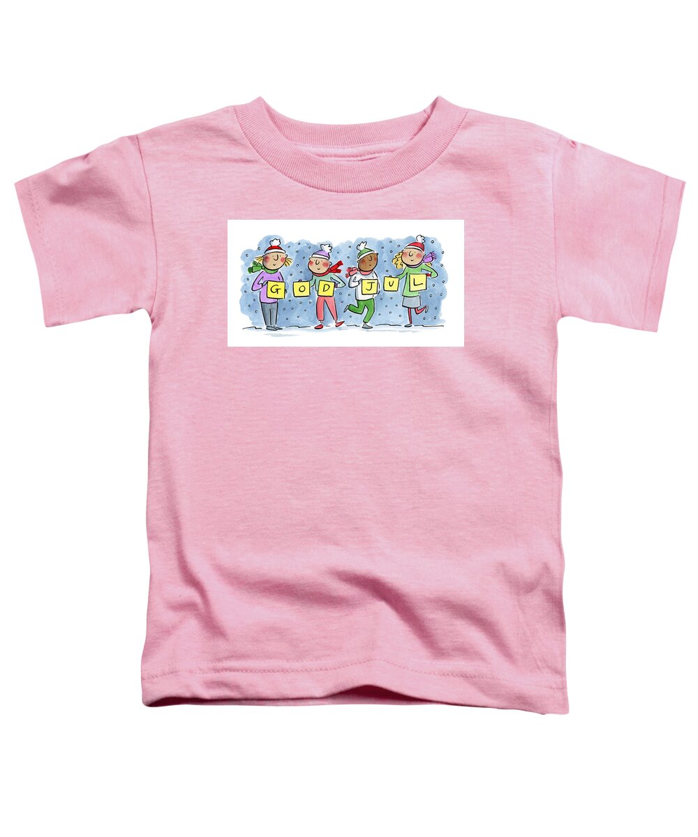 God Jul - Toddler T-Shirt