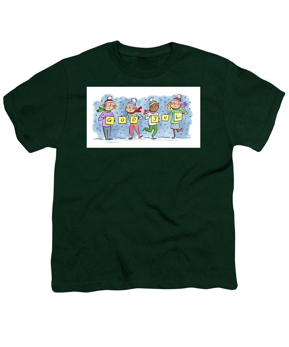 God Jul - Youth T-Shirt