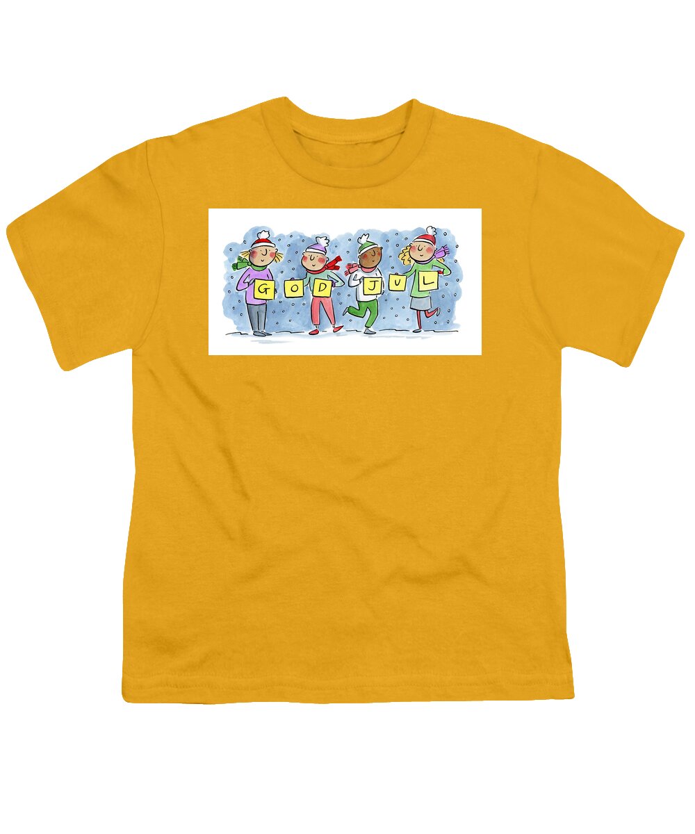 God Jul - Youth T-Shirt