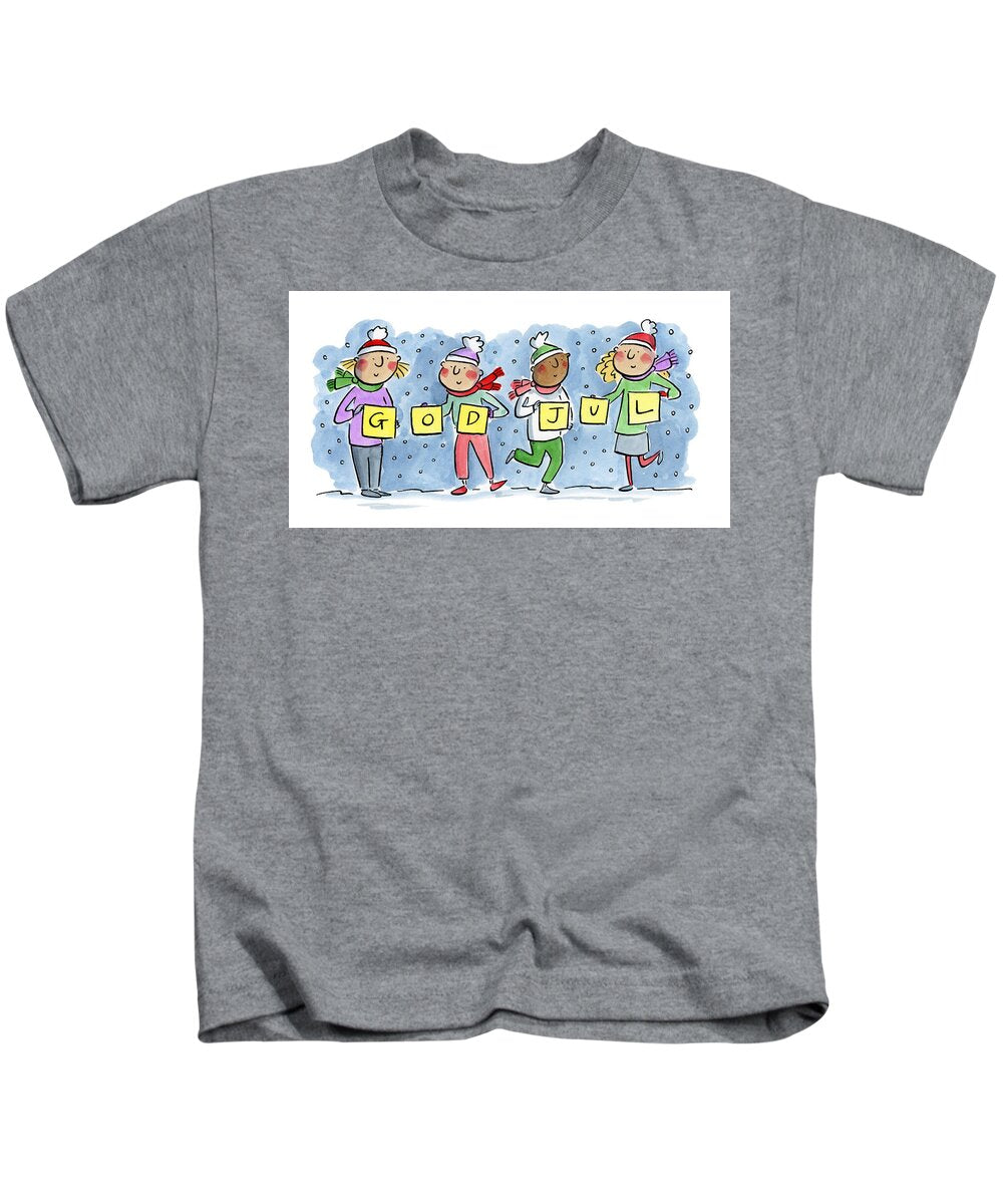 God Jul - Kids T-Shirt