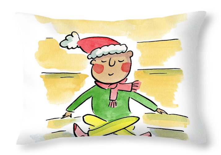 Have a very calm Christmas - Throw Pillow