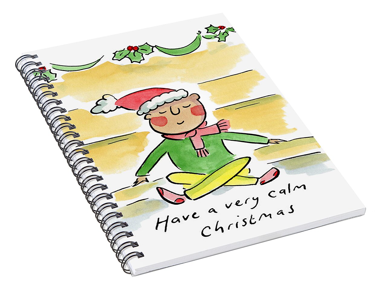 Have a very calm Christmas - Spiral Notebook