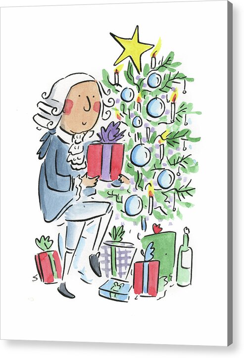 Haydn the Christmas Presents - Acrylic Print