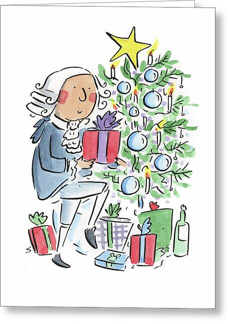 Haydn the Christmas Presents - Greeting Card
