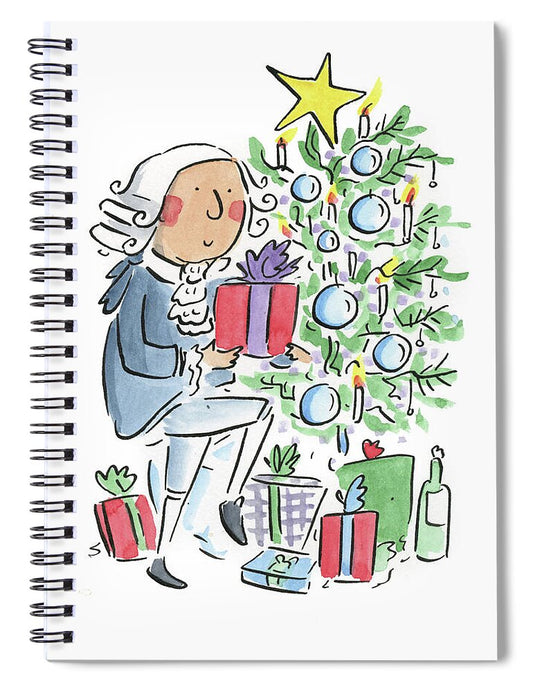 Haydn the Christmas Presents - Spiral Notebook