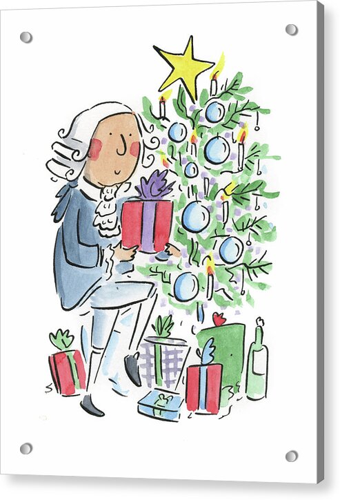 Haydn the Christmas Presents - Acrylic Print