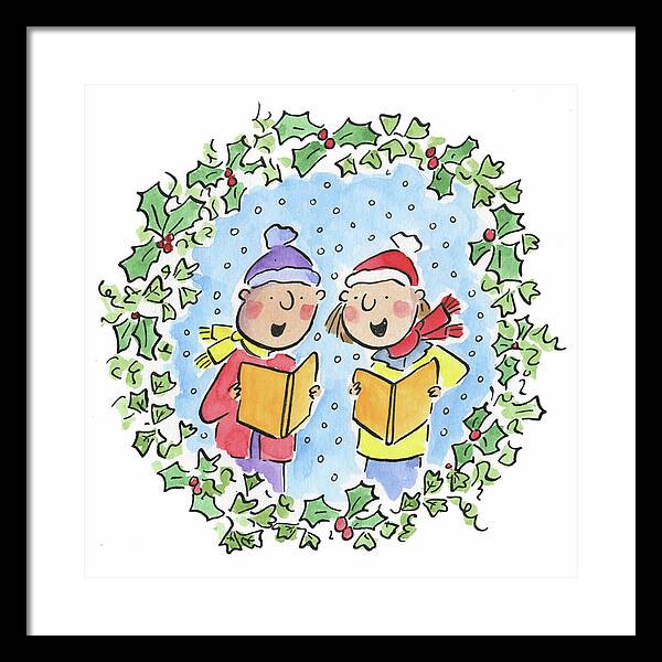 Holly and Ivy - Framed Print