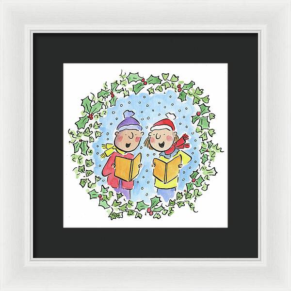 Holly and Ivy - Framed Print