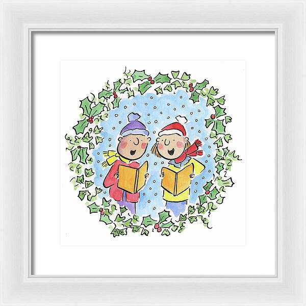 Holly and Ivy - Framed Print