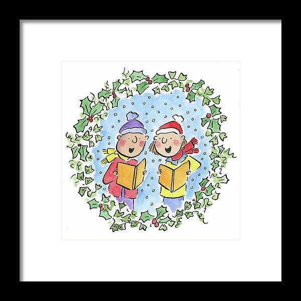 Holly and Ivy - Framed Print