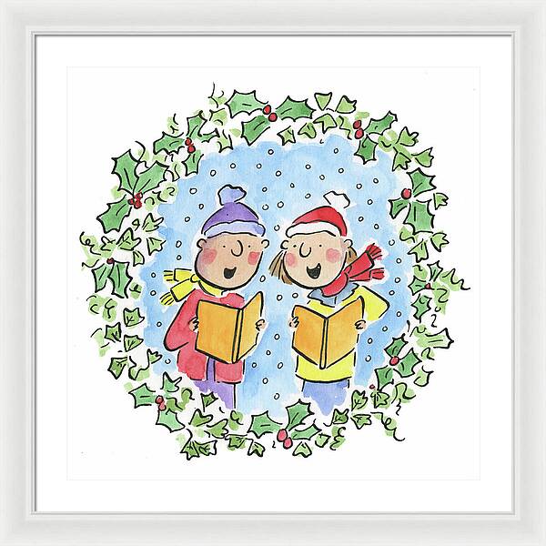 Holly and Ivy - Framed Print