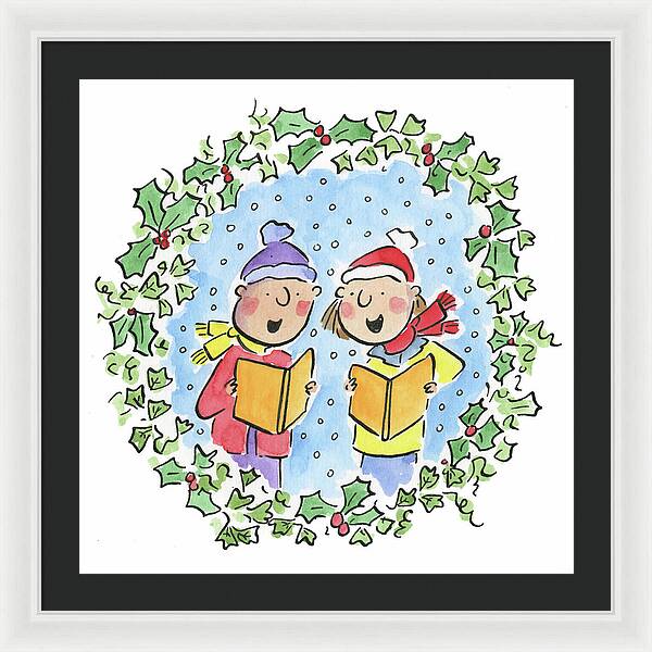 Holly and Ivy - Framed Print