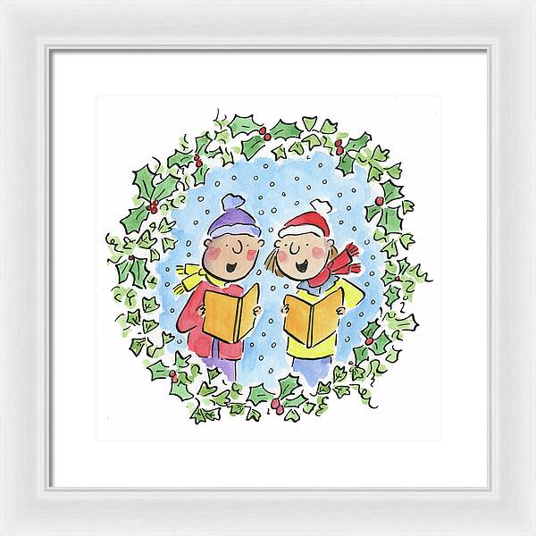 Holly and Ivy - Framed Print